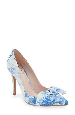 Ted Baker London Ryanah Bow Pointed Toe Pump Ivory at Nordstrom,