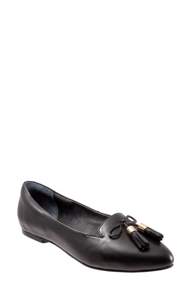 Trotters Hope Flat Black at Nordstrom,