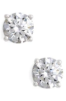 Lafonn Simulated Diamond Stud Earrings in Silver/Clear at Nordstrom