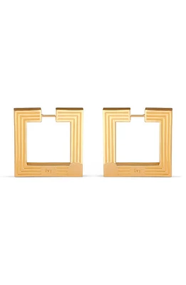 IVI Los Angeles Aurelia Hoop Earrings in Yellow Gold at Nordstrom