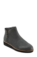 SoftWalk Wesley Bootie Smoke Nubuck at Nordstrom,