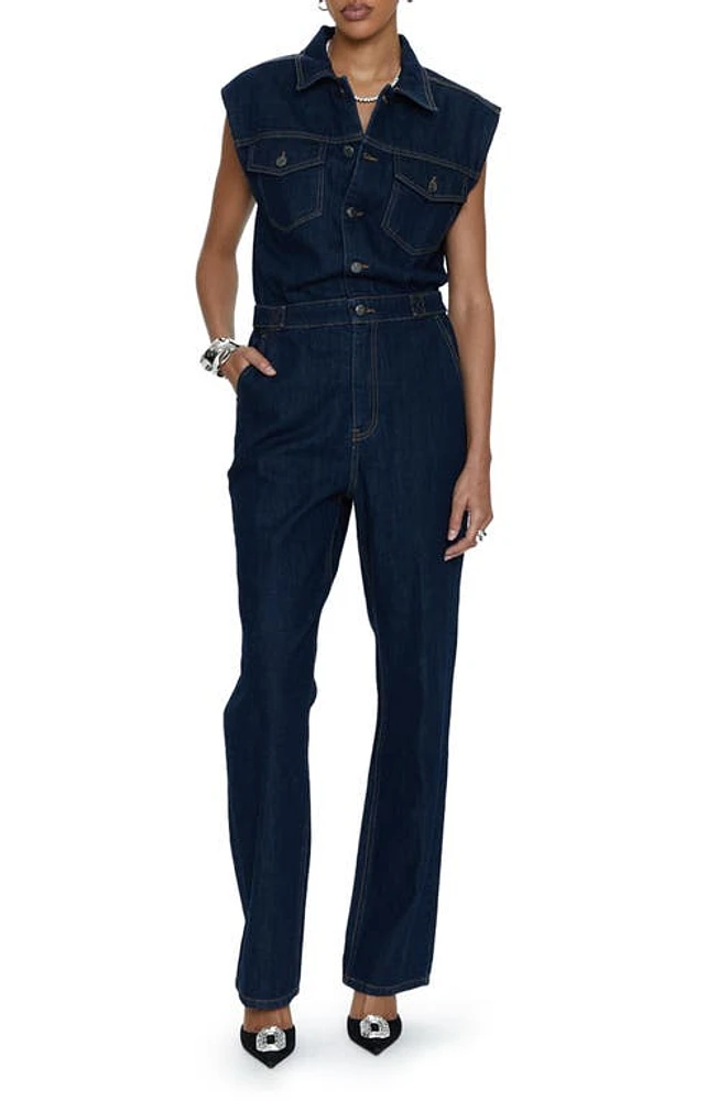 Pistola Brooks Denim Jumpsuit Iggy at Nordstrom,