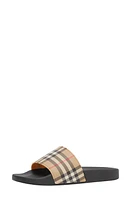 burberry Furley Vintage Check Slide Sandal Archive Beige at Nordstrom,