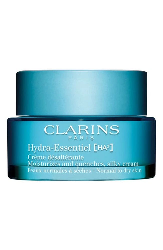 Clarins Hydra-Essentiel Silky Moisturizer with Double Hyaluronic Acid at Nordstrom, Size 1.6 Oz