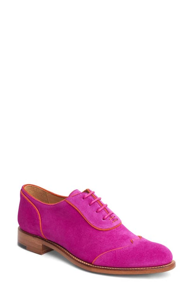 The Office of Angela Scott Mr. Evans Wingtip Oxford Fuchsia at Nordstrom,