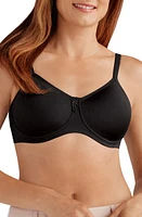 Amoena Lara Soft Cup Bra Black at Nordstrom,