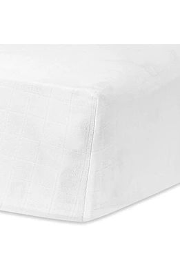 Under the Nile Organic Cotton Muslin Crib Sheet in at Nordstrom