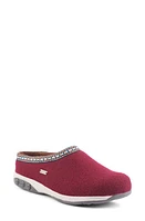 Therafit Heather Slipper Burgundy Wool at Nordstrom,