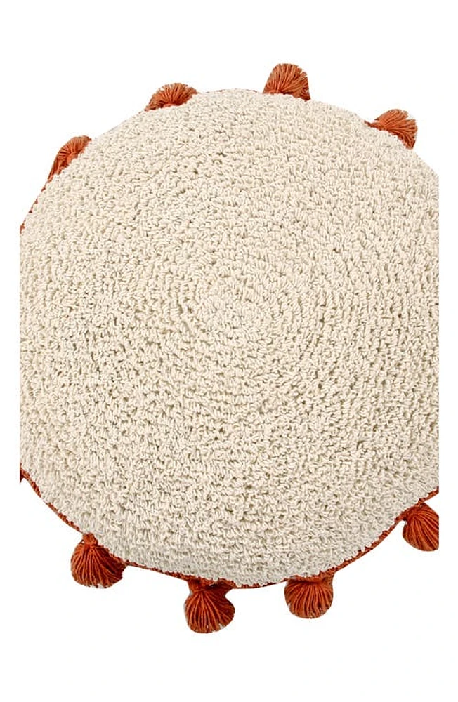 Lorena Canals Terracotta Tassel Cushion in Terracota at Nordstrom