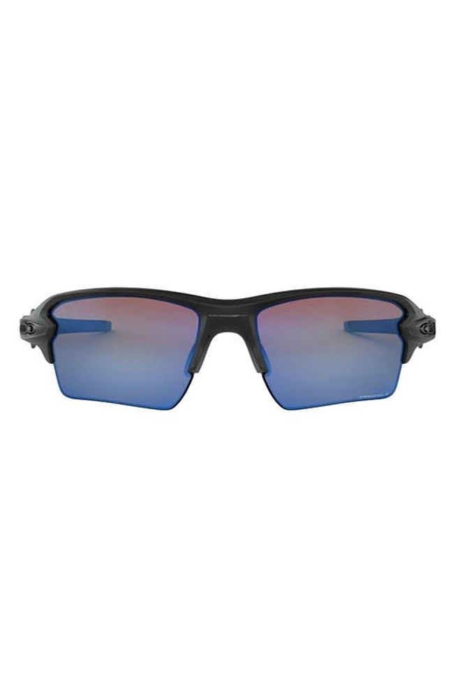 Oakley Flak 2.0 XL 59mm Polarized Sunglasses in Black at Nordstrom