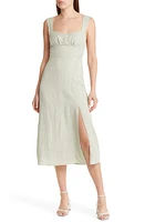 Sophie Rue Lya Linen Blend Dress in Sage Mint at Nordstrom, Size Medium