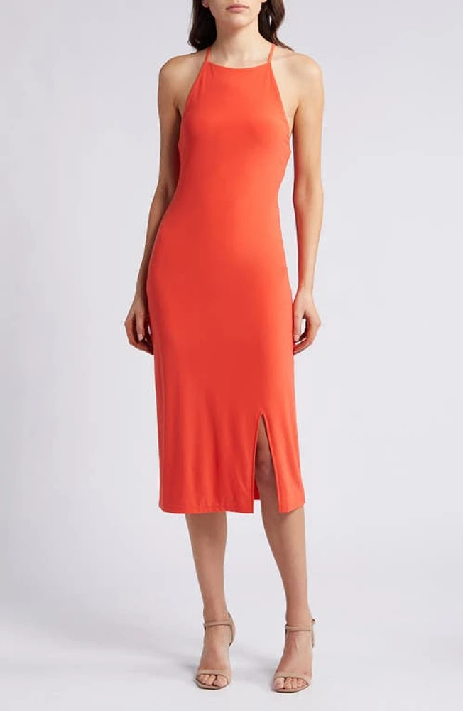 Chelsea28 Crossback Halter Dress at Nordstrom,