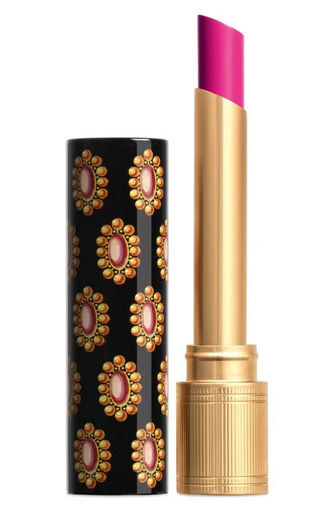 Gucci Rouge de Beauté Brillant Glow & Care Lipstick in 402 Vantine Fuchsia at Nordstrom