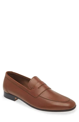 JM WESTON Woogie Apron Toe Loafer Tan at Nordstrom,