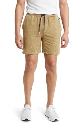 Stone Rose Acid Wash Fleece Drawstring Shorts at Nordstrom