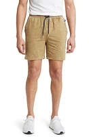 Stone Rose Acid Wash Fleece Drawstring Shorts at Nordstrom