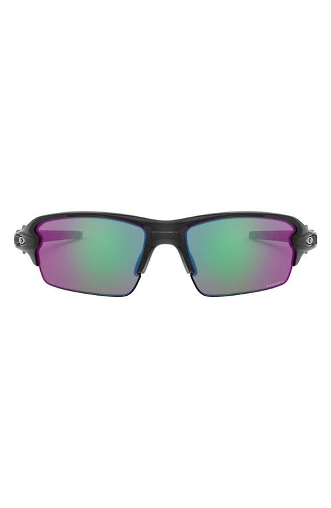 Oakley Flak 2.0 61mm Prizm Rectangular Sunglasses in Black at Nordstrom