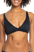 Roxy Love The Oceana Ribbed Bikini Top at Nordstrom,