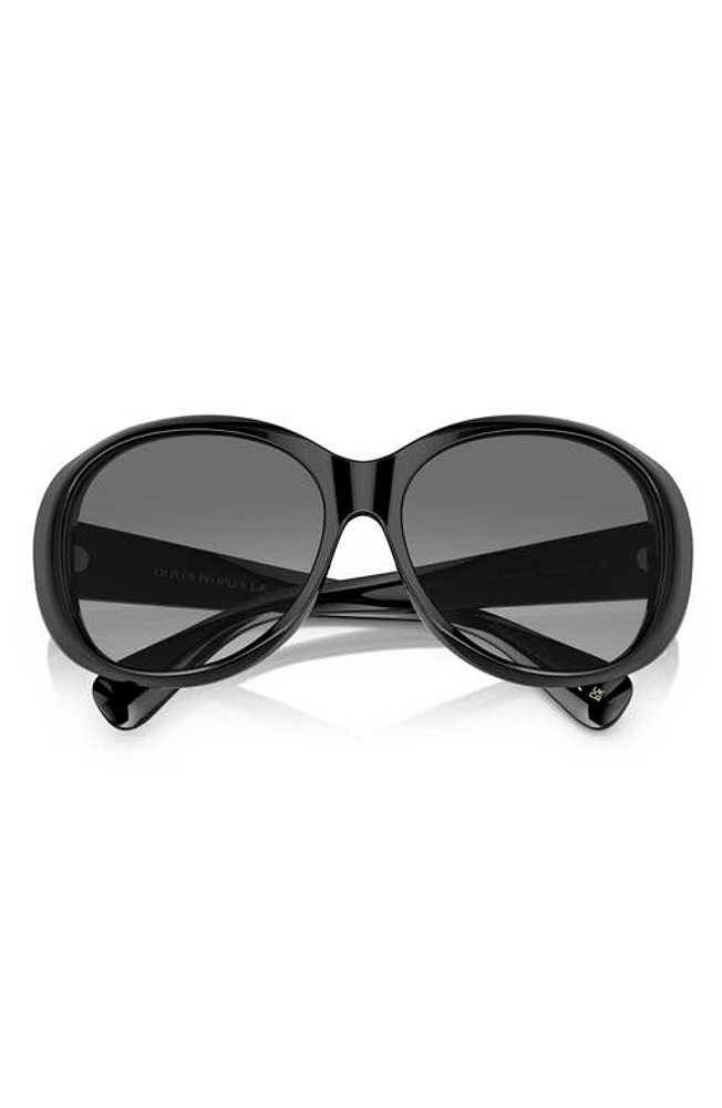 Oliver Peoples Maridan 62mm Oversize Round Sunglasses in at Nordstrom