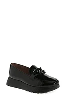 Wonders A-2405 Platform Loafer Black at Nordstrom,