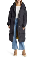 UGG(r) Keeley Faux Shearling Trim Longline Puffer Coat at Nordstrom, Regular