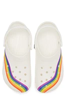 CROCS Classic Clog White/Multi at Nordstrom, Women's