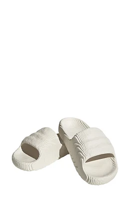 adidas Adilette 22 Sport Slide Off White/Off White/Black at Nordstrom,