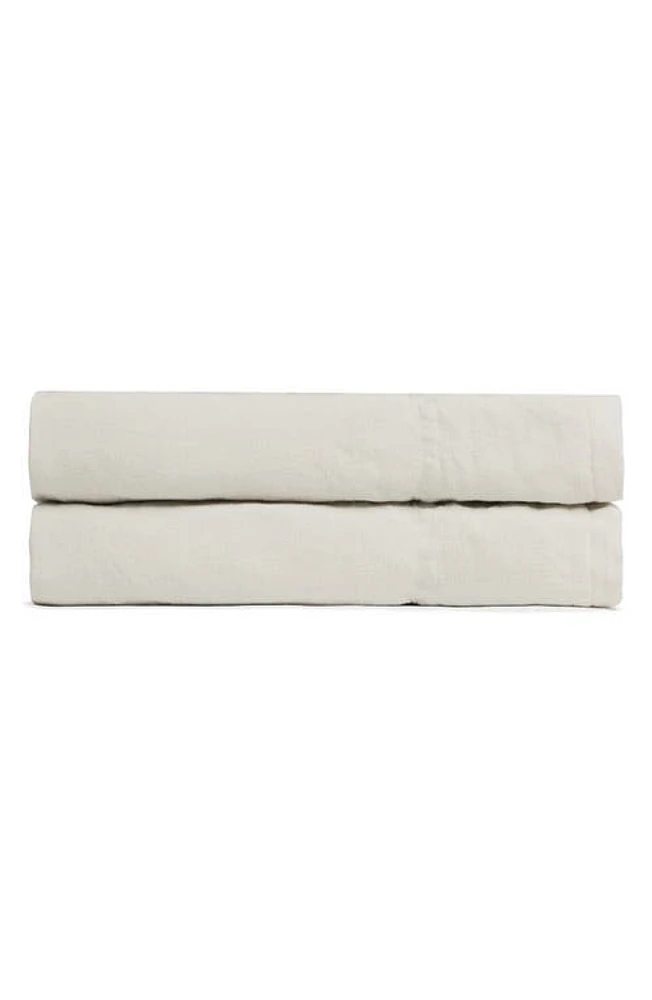 Parachute Linen Fitted Sheet in Bone at Nordstrom, Size California King