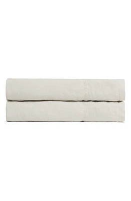 Parachute Linen Fitted Sheet in Bone at Nordstrom, Size California King