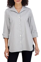 Foxcroft Pandora Non-Iron Cotton Shirt at Nordstrom,