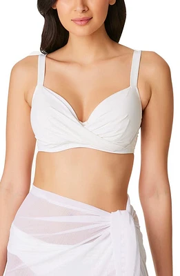 Rod Beattie Kore D- & DD-Cup Underwire Bikini Top White at Nordstrom,