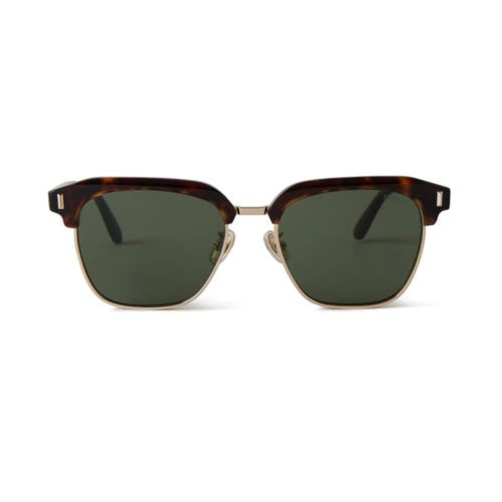 Mulberry Rowan Bio Acetate Sunglasses in Tortoiseshell at Nordstrom