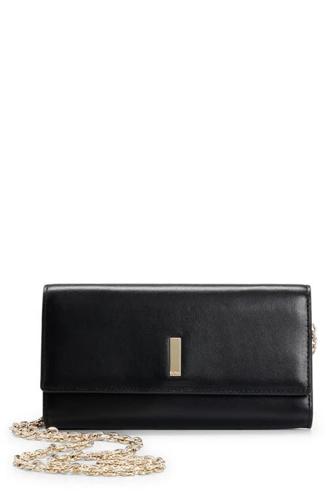 BOSS Ariel Leather Clutch in at Nordstrom