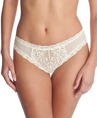 Natori Feathers Lace Hipster in Ivory at Nordstrom