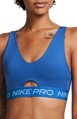 Nike Indy Sports Bra Hyper Royal/University Blue at Nordstrom,