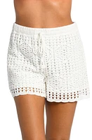 La Blanca Waverly Cotton Cover-Up Shorts at Nordstrom,