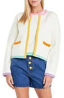 English Factory Colorblock Cardigan Multi at Nordstrom,