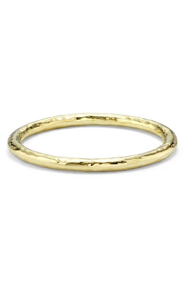 Ippolita Classico Large Hammered Bangle in Green Gold at Nordstrom, Size 2