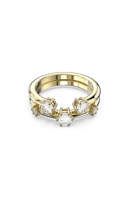 Swarovski Set of 2 Constella Rings in White at Nordstrom