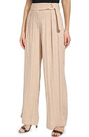 DKNY Belted Wide Leg Pants at Nordstrom,