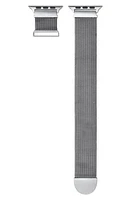 The Posh Tech Infinity Stainless Steel Apple Watch Watchband in Silver at Nordstrom