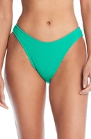 Rod Beattie '90s Textured High Cut Bikini Bottoms at Nordstrom,