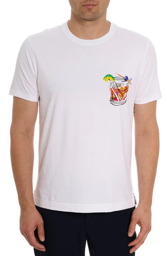 Robert Graham Serendipity Graphic T-Shirt in White at Nordstrom, Size Small