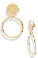 Karine Sultan Statement Clip Earrings in Gold at Nordstrom