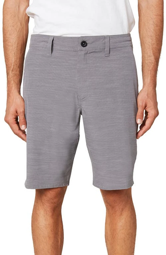 O'Neill Locked Slub Board Shorts in Grey at Nordstrom, Size 30