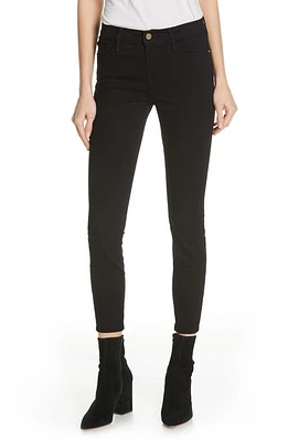 FRAME Le Color Ankle Jeans Film Noir at Nordstrom,