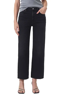 AGOLDE Harper Crop Wide Leg Jeans Hush at Nordstrom,