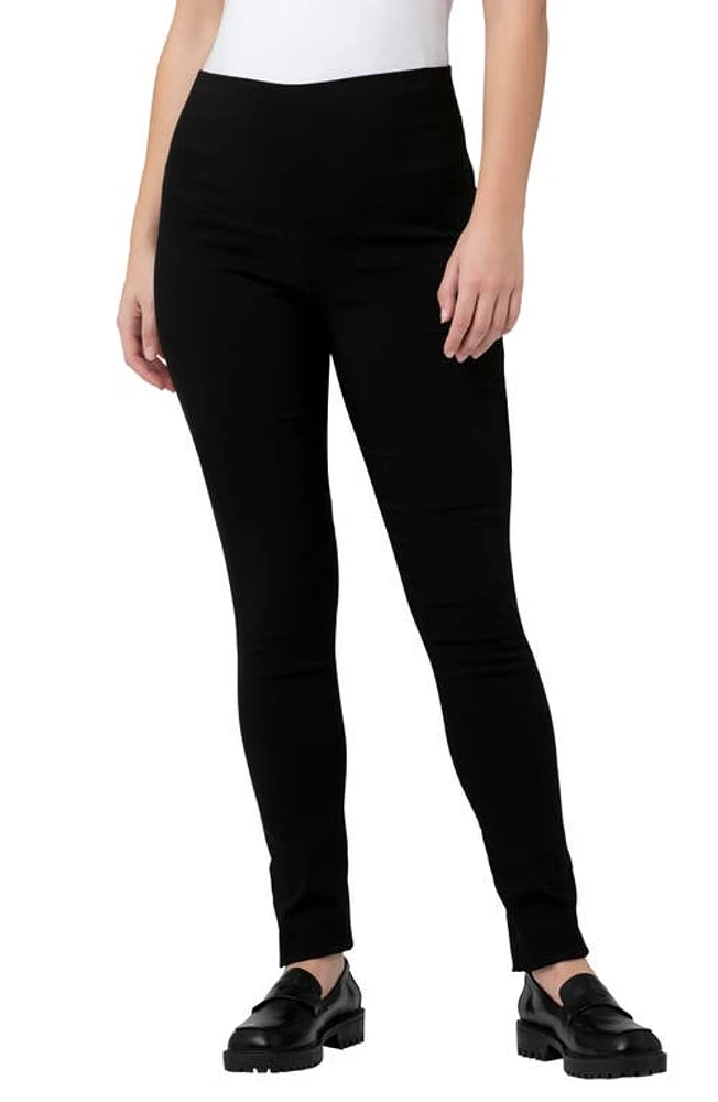 Ripe Maternity Suzie Straight Cut Pants Black at Nordstrom,