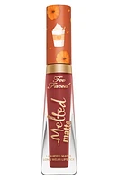 Too Faced Melted Matte PSL Liquid Lipstick in Spiced Terracotta Red at Nordstrom