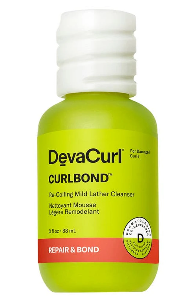 DevaCurl CurlBond Re-Coiling Mild Lather Cleanser at Nordstrom, Size 32 Oz